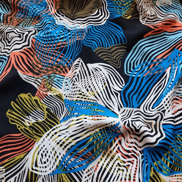 1.STATE floral print halter dress,size "M" - Picture 10 of 12